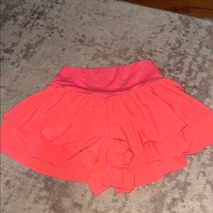 OFFLINE BY ARIE SIZE MEDIUM Pink and Coral Layered Skirt